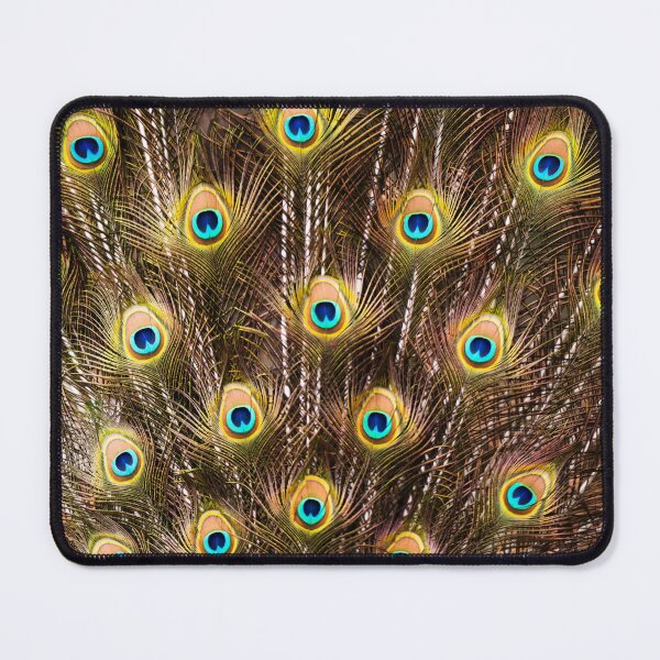 Item preview, Royal Peacock Eyes Abstract Feather Photography designed and sold by Amitphotos.