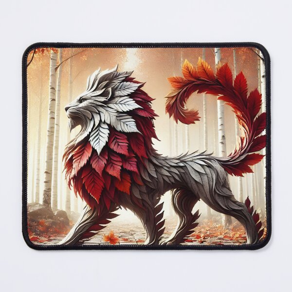 Item preview, Fall Lion, Ai Generated Art designed and sold by ACC .