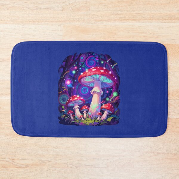 Item preview,  Psychedelic Anime Mushroom Neon Trippy Art designed and sold by GoGreenlove.