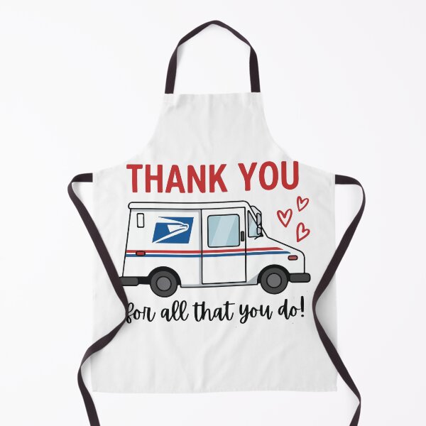 Item preview, USPS Mail Truck Thank You For All That You Do Postal Worker Appreciation designed and sold by raedattia.