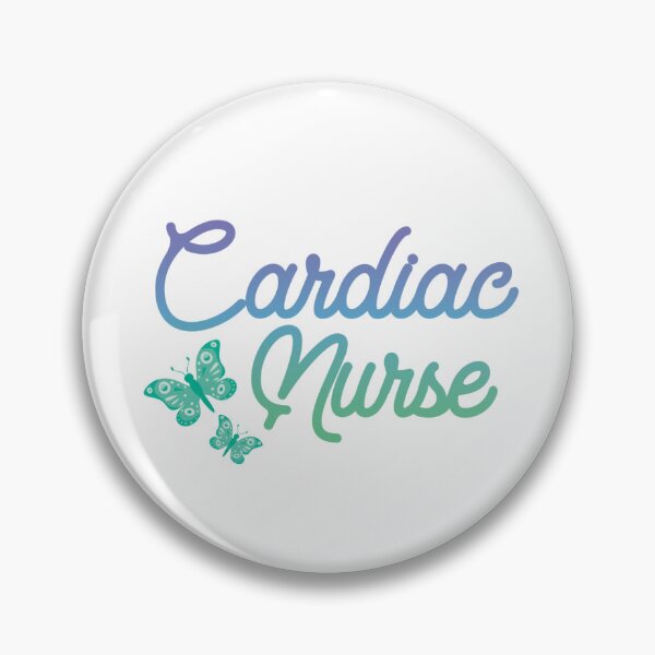 Item preview, Cardiac Nurse Butterfly Design designed and sold by Ladyofc.