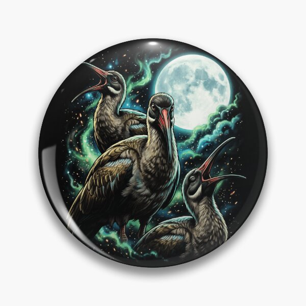 Item preview, Mystical Hadeda Ibis Birds Full Moon Cosmic Night Sky designed and sold by d247.