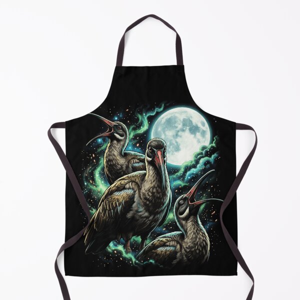 Item preview, Mystical Hadeda Ibis Birds Full Moon Cosmic Night Sky designed and sold by d247.