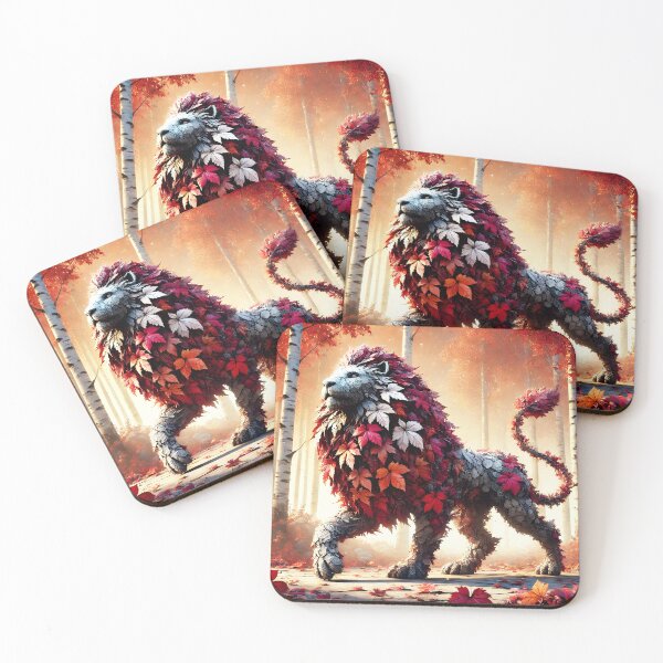 Item preview, Fall Lion, Ai Generated Art designed and sold by ACC .