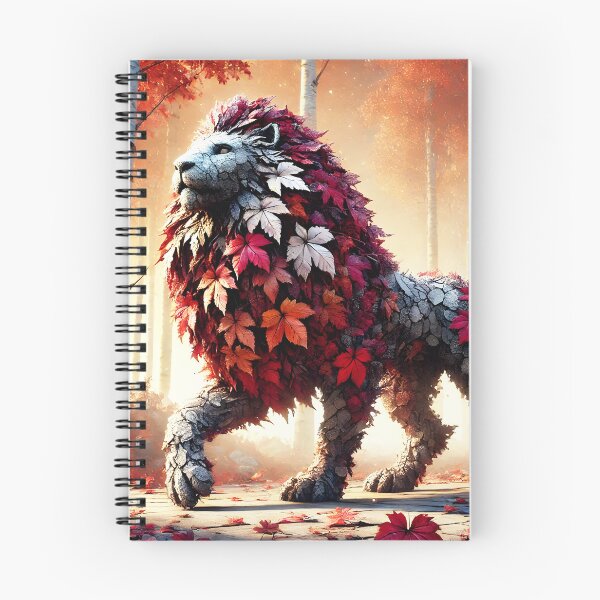 Item preview, Fall Lion, Ai Generated Art designed and sold by ACC .