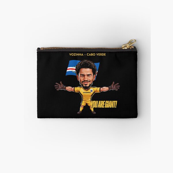Item preview, Cape Verde Goalkeeper Vozinha Caricature | YOU ARE GIANT! | Cabo Verde Football Fan Art designed and sold by paulo silveira.