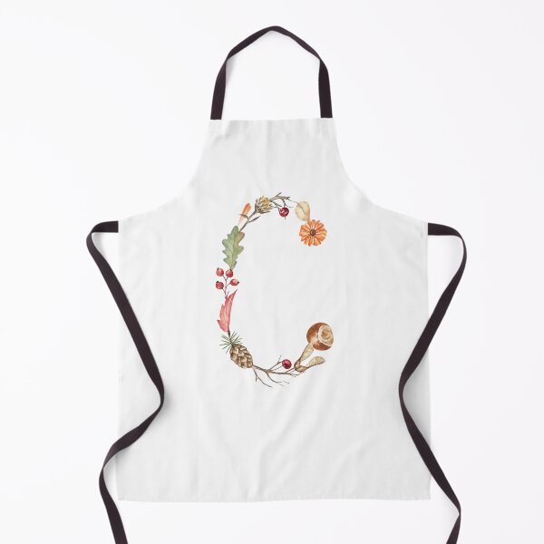 Item preview, Autumn Letter C Monogram designed and sold by Flowersforbear.