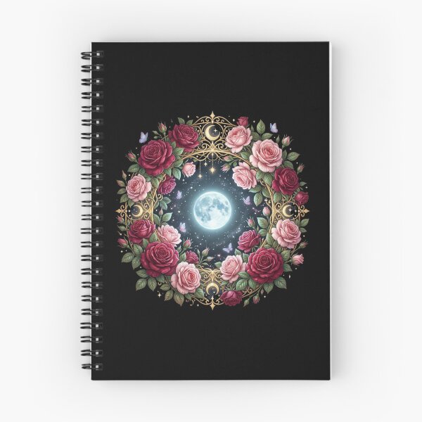 Item preview, Moonlit Rose Celestial Wreath designed and sold by MoonSoul Studio.