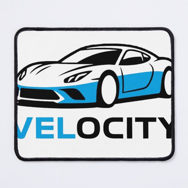 Item preview, Velocity Sports Car Logo Graphic Poster designed and sold by Nexus Space.