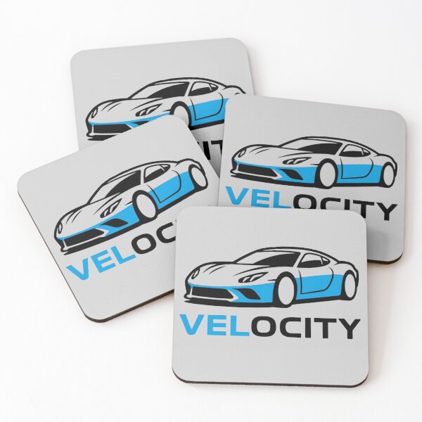 Item preview, Velocity Sports Car Logo Graphic Poster designed and sold by Nexus Space.