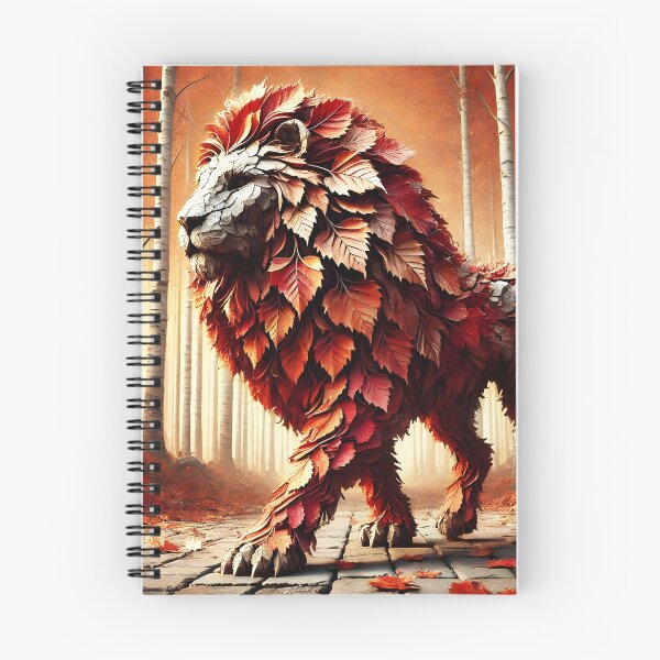 Item preview, Fall Lion, Ai Generated Art designed and sold by ACC .