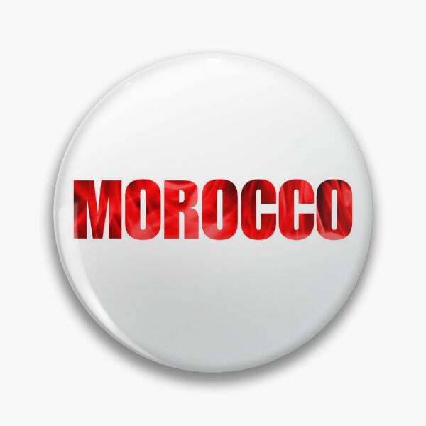 Item preview, Morocco country red flames designed and sold by VRedBaller.