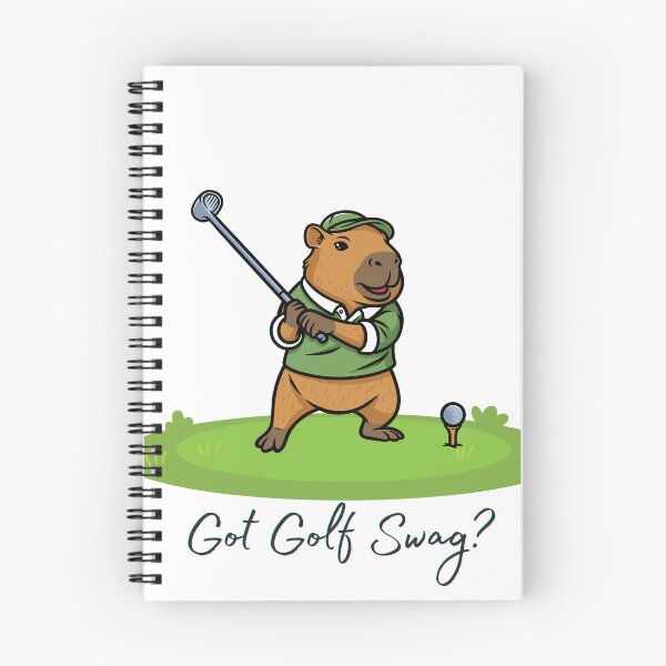 Item preview, Got Golf Swag?  Cute Capybara Golfing.  Gift for a Capybara Fan.  Gift for a Golf Fan, Golf Lover, Golf Player. designed and sold by ShrimpAndGrits.