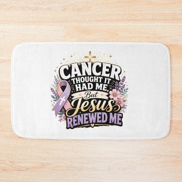 Item preview, Cancer Thought It Had Me But Jesus Renewed Me Christian Cancer Survivor Design designed and sold by WHDProduction45.