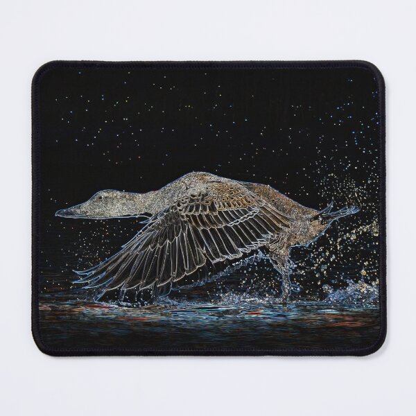 Item preview, Neon Eider Taking Flight designed and sold by tonivainio.