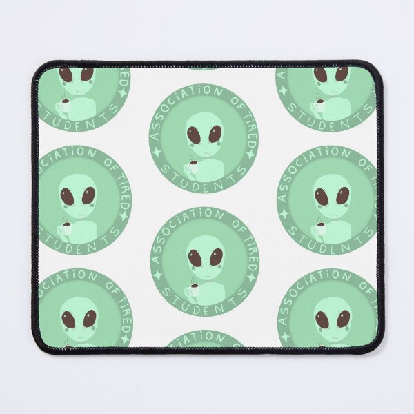 Item preview, Association of Tired Students Mouse Pad designed and sold by LryArchive.