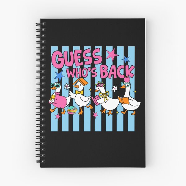 Item preview, Guess Whos Back Goose Back to School Kids designed and sold by KroghDs.