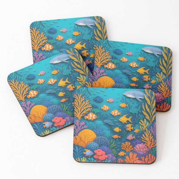 Item preview, Great Barrier Reef, Australia - One Hundred Magic Places  designed and sold by Earth Celebration Designs.