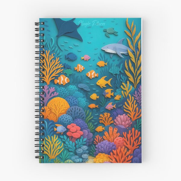 Item preview, Great Barrier Reef, Australia - One Hundred Magic Places  designed and sold by Earth Celebration Designs.