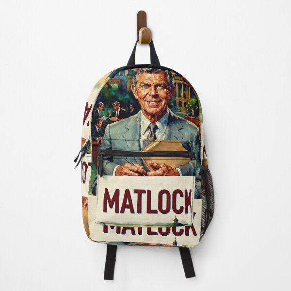 Item preview, Matlock Retro Legal Drama Courtroom Attorney Tribute Art TV Show Poster designed and sold by Art's Diner.