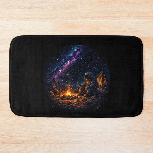 Item preview, Lonely Astronaut Camping Under Cosmic Sky designed and sold by Houldi.