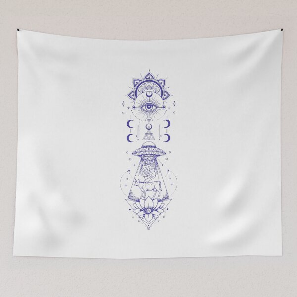 Item preview, Spirituality Sacred Geometry Lotus Flower Zen designed and sold by LuminOrb.