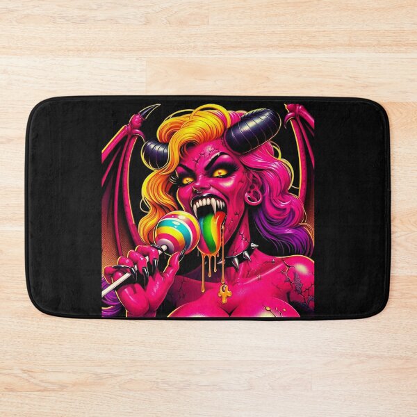 Item preview, Pink Demon Winged Eating Candy designed and sold by Voodoo Store Paranormal Collections.