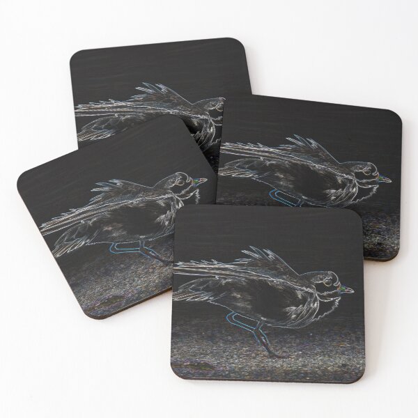 Item preview, Neon Ringed Plover Courtship Display designed and sold by tonivainio.