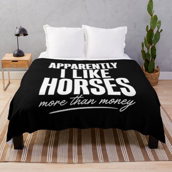 Item preview, Apparently I Like Horses More Than Money Funny Equestrian, Horse Lover Gift, Equestrian , Riding Humor designed and sold by Trendably.