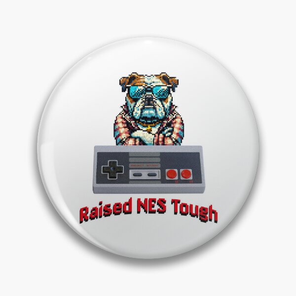 Item preview, Raised NES Tough T-shirt designed and sold by FreakNRetro.