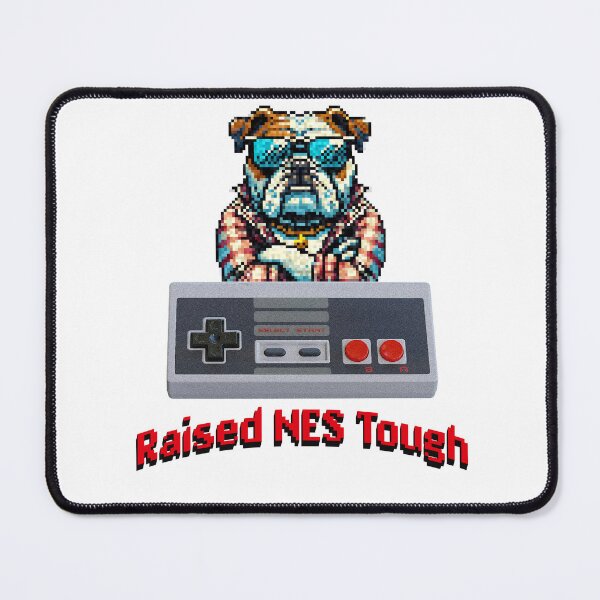 Item preview, Raised NES Tough T-shirt designed and sold by FreakNRetro.