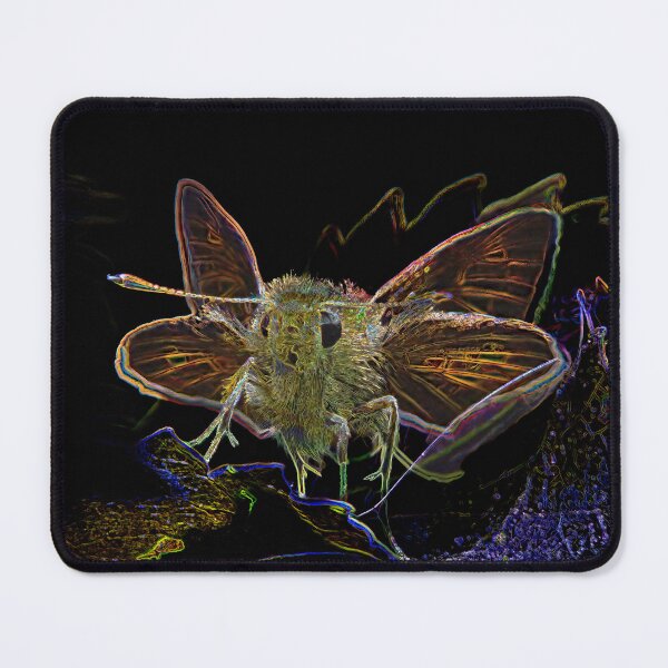 Item preview, Neon Butterfly Resting on Leaf designed and sold by tonivainio.