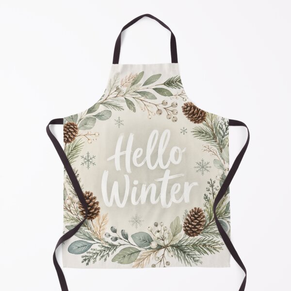 Item preview, Hello Winter Botanical Wreath designed and sold by Ioanna-Studio.