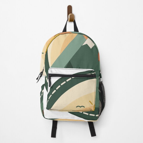 Item preview, Retro Mountain Trail Badge Camping Adventure Patch designed and sold by AHK18.