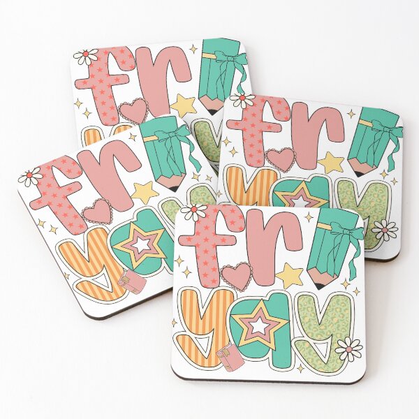 Item preview, Groovy Retro Friyay Teacher Back to School Girls designed and sold by KroghDs.