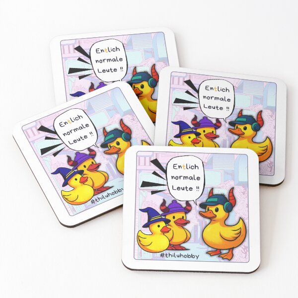 Item preview, Ducks at a convention designed and sold by thilu-hobby.