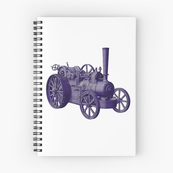 Item preview, Steam Tractor | Vintage Engineering Illustration Poste designed and sold by brucebrazil.