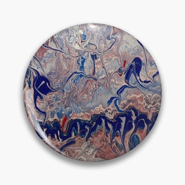 Item preview, Mythical Nymphs Abstract Red white and blue designed and sold by Colorsoflove613.