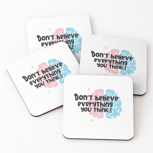 Item preview, Don't Believe Everything You Think designed and sold by ahmedshalan.