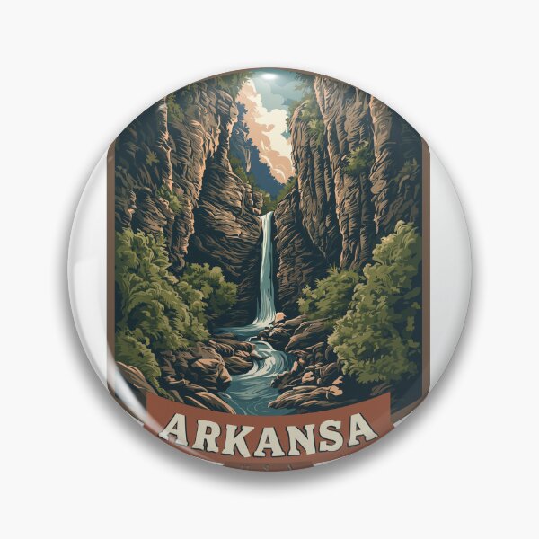 Item preview, Arkansas USA Illustration Design #15 designed and sold by GoldenAurora91.
