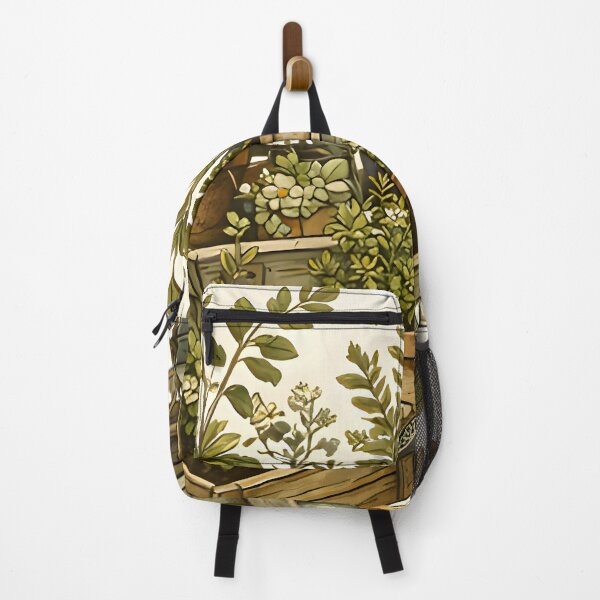 Item preview, Vintage Garden Cart Botanical Watercolor Illustration designed and sold by Spirit of Siam.