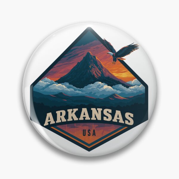 Item preview, Arkansas USA Illustration Design #17 designed and sold by GoldenAurora91.
