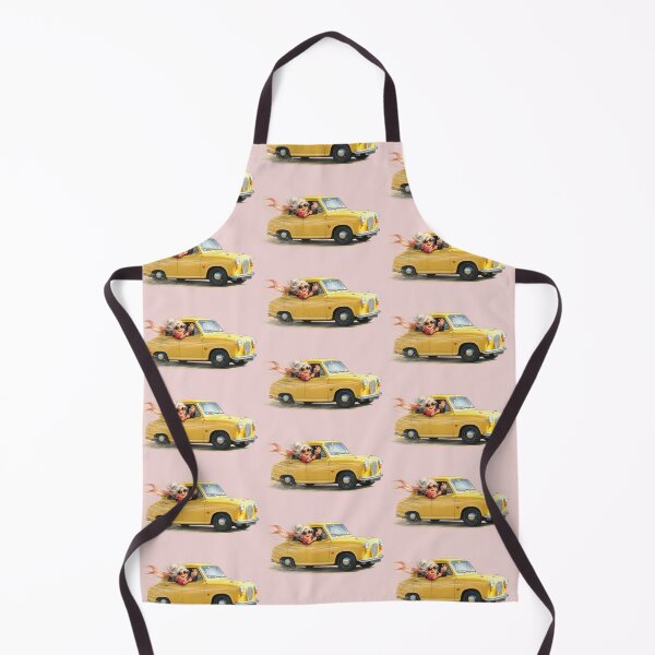 Item preview, Cool Granny in Her Austin A35 — A Little Old Lady Cartoon designed and sold by kornkobart.