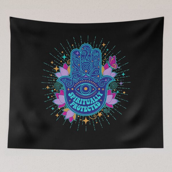 Item preview, Spirituality Spiritually Protected Lotus Flower designed and sold by LuminOrb.