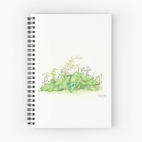 Artikelvorschau, Unterholz-Drache - Aquarellmalerei entworfen und verkauft von BramblingBrush.