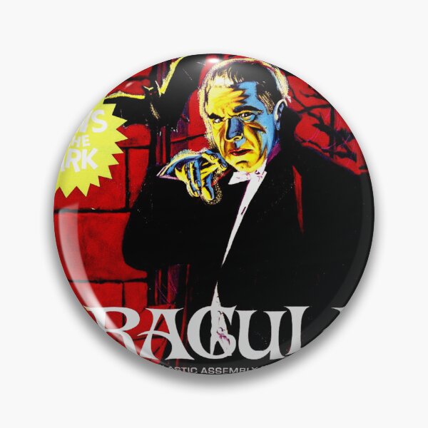 Item preview, Dracula model kit box art designed and sold by The Retromotel.