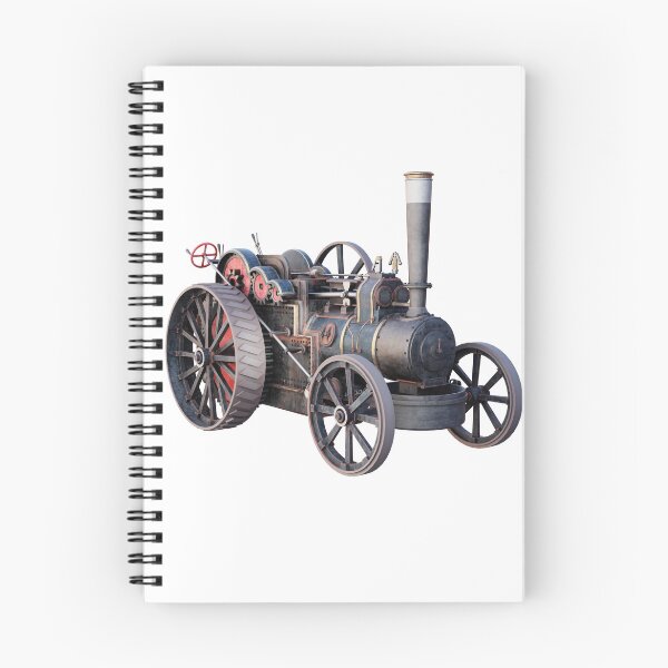 Item preview, Steam Tractor blue designed and sold by brucebrazil.