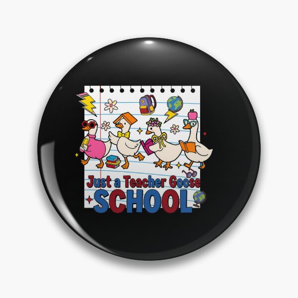 Item preview, Retro Teacher Goose Back To School designed and sold by KroghDs.
