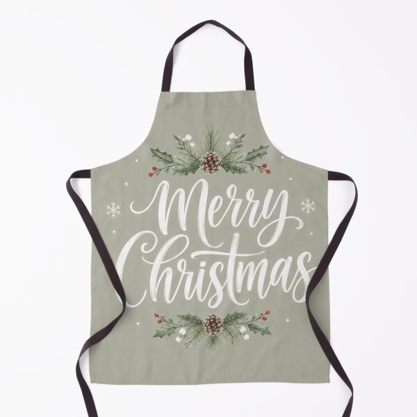 Item preview, Merry Christmas Botanical Calligraphy designed and sold by Ioanna-Studio.