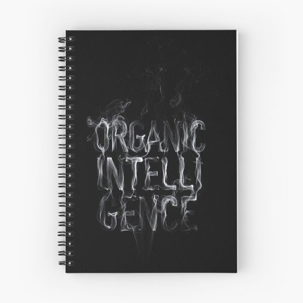 Item preview, Organic Intelligence Smoke Typography Tee designed and sold by cabana.space.